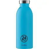 24Bottles Gourdes 'Clima 500 ml' bleu clair / noir