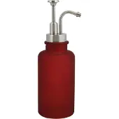 Spirella Distributeur de savon Yoko 0,3 l, Bordeaux, verre