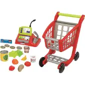 Ecoiffier 100% CHEF CHARIOT + CAISSE ENREGISTREUSE