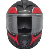 Schuberth Casque S3 Apex, anthracite mat/schwarz/rot, M (57)