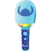 Disney Stitch Bluetooth/wireless Karaoke Microphone With Sound And Light Vert Enfants