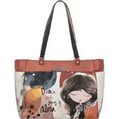 Anekke sac à épaule sac shopper Alma Shoulder Bag Multicolor multicolore