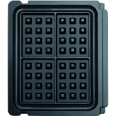 Sage Plaques à gaufres the No-mess Waffle SGR001NEU0NEU1 - musta
