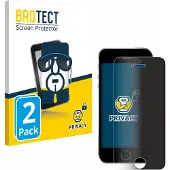 BROTECT Film anti-regards Anti-Spy Privacy Film de protection contre la lumière bleue (Apple iPhone SE), Téléphone portable : film de protection, Bleu