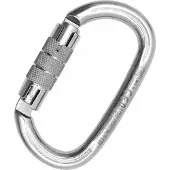 Kong Italy Ovalone Inox Twist Lock Snap Hook Argenté 110 mm