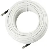 Glomex Rg8x Antenna Cable Blanc 3m
