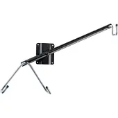 K&M Support Mural Noir Guitare Electrique - 16295