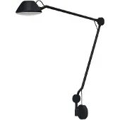 Fritz Hansen Applique Murale , dimmable, Noir, Salon / séjour, Aluminium