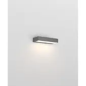 Rotaliana Inout W2 Outdoor Wall Lamp Embossed Anthracite | 2700 K