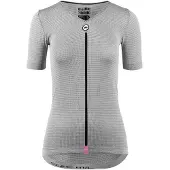 Assos P1 Short Sleeve Base Layer Gris II Femme