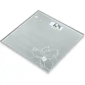 Beurer Pèse-personne p.180kg 100g partie verre affichage LCD sw GS 10 NOIR