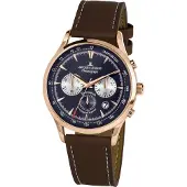 Jacques Lemans - 1-2068G - Montre Bracelet - Hommes - Quartz - Chronographe - Retro Classic