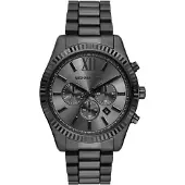 Michael Kors Montre à affichage analogique 'LEXINGTON' noir