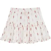 We fashion Jupe vert clair / orange / rose / blanc