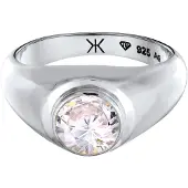 KUZZOI Bague argent / transparent