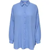 ONLY Chemisier 'ONLThyra' bleu ciel