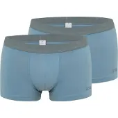 Sloggi Boxers 'GO ABC 2.0' bleu-gris / gris foncé