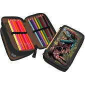 Valiant Double Pencil Case - Dino T-Rex (090308516)