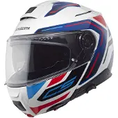 Schuberth C5 Omega casque, blanc/rouge/bleu, L (59)