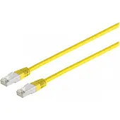 S-Conn Câble patch cat 6 S/FTP PIMF sans halogène jaune 2m