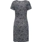 Ragwear Robe 'Knotta' bleu nuit / blanc