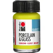Marabu Peinture pour verre et porcelaine 057 Gentiane, 15 ml (15 ml)