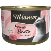 Miamor Feine Beute Beef Boeuf pour chats 24x185g