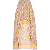 Gaya Jupe 'Fashion Look' jaune / violet / orange / rose pastel