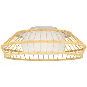 Eglo YUKU-Z Applique/plafonnier Lampe éclairage - H16 x Ø46 cm - blanc - 22W incl - IP20