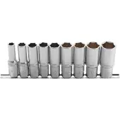 Bgs 2223 Douilles, profondes, 10-24 mm, 12,5 (1/2), 9 pcs.