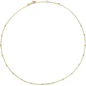 Jackie Gold Chaîne Dotted en or jaune 14 carats