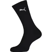 Puma Chaussettes Six Pack Sport Cushioned Homme Noir