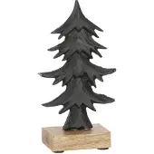 J-Line Sapin ori sur base bois aluminium noir small