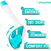 Atlantis Tuba Atlantis White/Turquoise - S/M