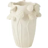 J-Line Vase botanica lotus argile beige small