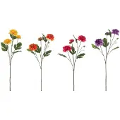 J-Line Dahlia ying artificiel mix assortiment de 4