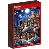 Alipson Puzzle Puzzle Village Sous la Lune - 1000 pièces