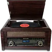 Muse Tourne disque MT-115 DAB - Bois