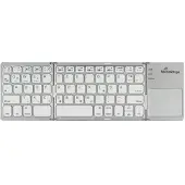 MediaRange MROS133 Clavier sans fil - pliable, argenté