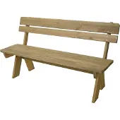 Mendler Banc de jardin -L66