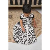 Meyco Sac de couchage Jersey 98 cm Leopard sand melange (0,5 TOG, Été)