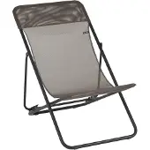 Lafuma Chaise longue Maxi Transat graphite