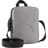Puma Sac à bandoulière gris chiné / noir