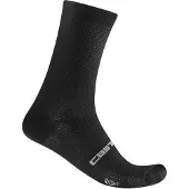 Castelli Chaussettes Espresso 18 Noir, Taille S/M