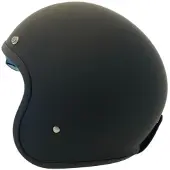 Apex JI100 Solid Noir Mat Casque Jet Taille L
