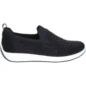 Ara Femmes, Chaussons, Pantofola di Lisbona, Noir, (39)