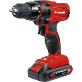 Einhell TC-CD 18-2 Li 1250 RPM Keyless 1.36 kg Rouge