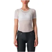 Castelli Pro Mesh Short Sleeve Base Layer Beige M Femme