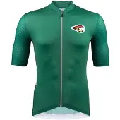 Cinelli Tempo Mesh Short Sleeve Jersey Vert L Homme