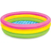 Intex Piscine 3 Boudins Fond Gonflable Ferry 221802